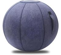 HENXUE Exercise Ball Cover55cm, 65Cm,75CM, Yoga Ball Cover with Handle,Sitting Bal Chair Protection, Swiss Ball Cover for Multi Purpose Use,007,75CM