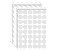 Henyall 1000Pcs Clear Retail Package Seals,25mm Transparent Circle Stickers Waterproof,Seal Sticky Labels,Round Sticker,Self Adhesive Stickers for Business Packaging, Sealing Box and Gift Packaging