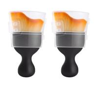 Henyall 2Pcs Car Interior Cleaning Brush with Cover,Car Detailing Brushes, Cars Duster with Soft Bristles for Dashboard, Airconditioning Vents, Seats Dust Removal, Scratch-Free Car Cleaning Kit