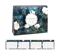 Henyall Wall Calendar 2025-2026 UK,Standing Desktop Flip Work Calendar,Academic Year Planner,for Family,Home Office,School (Jul. 2025 - Dec 2026) Total 18 Months