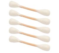 HENYGEN 1/3 / 5Pcs Creative Felt Cotton Swabs Kitten Toy Interactive Swabs Kitten Teething Chew Urge Puss