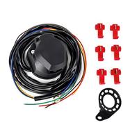 HENYGEN 13 Pin European Towing Electrics WiredSocket for Trailer Caravans 2 Meter Cable 13 Pin Coupling Socket Electric Socket for a