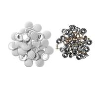 HENYGEN 30pcs Repair Button Auto Roof Repair Snap Rivets and Installation Tool for Fixing Car Interior Ceiling Sagging Car Roof Buckle with Hooks Extra Strength Belt Accessories Adjustable