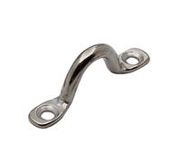 HENYGEN 4/5/6/8mm Stainless Steel Bimini Boat Top PAD Eye Straps Tie Down Kayak Deck Loop Tie Down Point Footman Pad Straps