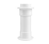 HENYGEN ABS Marine Through Hull Drain Fitting Adjustable 2-4.5 Inch for Yacht Cabin Bilge Water Discharge Yacht Cabin Drain Outlet