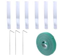 HENYGEN Adjustable Poles 24 Inch Moss Poles Waterproof For Plant Stakes Sticks Indoor Creepers Upwards