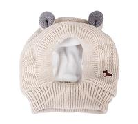 HENYGEN Dog Ear Muffs Neck and Ears Warmer to Calms Comforts and Protect Pets Winter Knit Scarf Large Snood Machine Washable Dog Neck and Ear Warmer