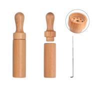 HENYGEN Felting Needle Wood Handle Tool with Embroidery Punching Tool MultiplNeedle Handle Craft