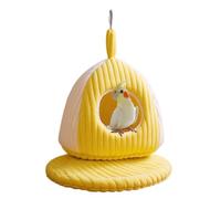 HENYGEN Insulated Bird House Safe Soft Habitat for Small Birds Indoors Nest Cotton Bird House