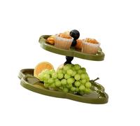 HENYGEN Multi Layered Coffee Table Cupcake and Snacks Storage Shelf Cake Rack Large Capacity Living Room Organiser Stylish Home Accessory