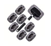 HENYGEN Multiple Surfaces Scraper Cleaning Tool for Auto Windshields Motorcycles Household Window Fibrous Brush Head Windshield Cleaner Brush