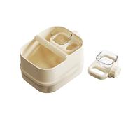 HENYGEN Multiuse Desktop Standing Perch for Potty Training Playtimes Activity and Behavioral Enrichment with Food Bowl Bird Potty Training Desktop Perch with Food Bowl for Formation