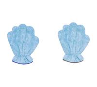 HENYGEN Pet Grooming Gloves Soft Absorbing Canine Gloves Bathing Drying Essential for Immediate Drying After Bath or Rainy Walks Soft Cats Bathing Mitten