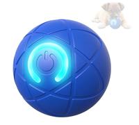 HENYGEN Rechargeable Interactive Rolls Ball for Pet That Automatically Moves and Changes Direction for Fun Exercise Chews Resistant Pet Toy