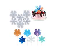 HENYGEN Round Heart Star Epoxy Mould Chocolate Cheese Lollipop Silicone Mold Multi-purpose Silicone Mold Cake Decoration