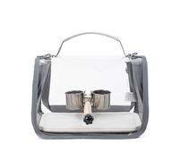 HENYGEN Small Creature Travel Enclosure for Birds and Lizards with Viewing Window and Ventilation Openings Handy to Carry Safe Pet Travel Container