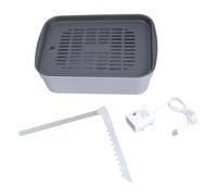 HENYGEN USB Bird Bath Basin Automatic Water Circulation Bath Tub for Parrots Use with Quiet Operate and Adjustable Water Flows Bathhouse for Small
