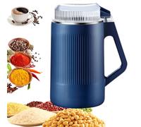 heofonm 8-Blade Extreme Home Grinder, Germany 8-Blade Extreme Speed Home Grinder, Daimasi Grinder, Stainless Steel Multifunctional Grinding Machine for Grains Condiments Coffee (Dark Blue)