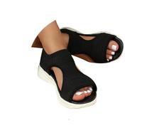 HEONSATI Sandals for Women Orthopedic Mesh Soft Walking Shoes Open Toe Ankle Strap Comfortable with Adjustable Slingback Breathable Washable Sandals Comfy Wide Fit Cushion Arch Support Slide