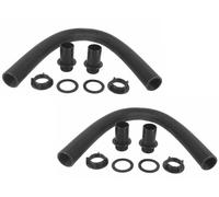 hep® 2 x Water Butt Connector Pipe Link Kit for Garden Water Tank