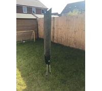 hep Bringing your space to life Rotary Line Airer Cover UV Resistant waterproof All Weather Washing line cover protect outdoor Airer (Rotary Line Airer Cover)