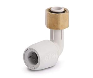 Hep2O 15mm x 1/2 Inch Bent Tap Connector - Pack of 2
