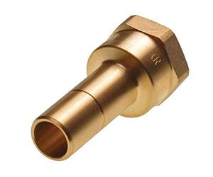 Hep2O 15mm x 1/2 Inch Brass Female Spigot - Pack of 2