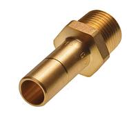 Hep2O 15mm x 1/2 Inch Brass Male Spigot