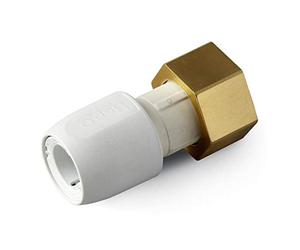 Hep2O 15mm x 3/4 Inch Straight Tap Connector - Pack of 2