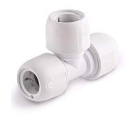 Hep2O 22mm Equal Tee - Bag of 2