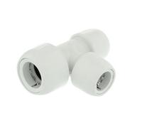 Hep2O Branch End Reduced Tee White 22X15X15mm Hd14/22W