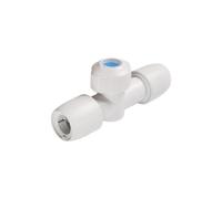 Hep2O Hot And Cold Shut Off Valve White 15mm Hx37/15W