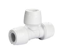 Hep2O Keyless Equal Tee 15mm White Plastic Plumbing Fitting Kl10-15