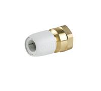 Hep2O Wavin Hep2O Brass F/Iron Adaptor 15Mm X 1/2Inbsp Hx28/15W HEP134