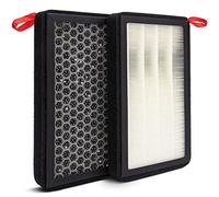 HEPA Air Filter for Tesla Model 3 Model Y Cabin Air Filter with Activated Carbon Compatible with Tesla Model 3 2017 2018 2019 2020 2021 and Model Y 2020 2021 2022, Replace Part 1107681-00-A(2 Pack)
