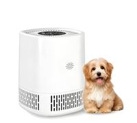 HEPA Air Purifier for Bedroom & Home, 42m² Coverage with 360° Air Intake, 3-Stage Filtration for Pet Hair, Allergies & Pollen, Smart Auto Mode, 24dB Sleep Mode, Child Lock & Timer