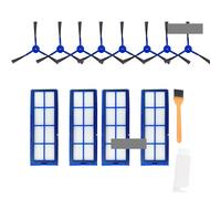 HEPA Filte Side Brush Filter Roller Brush Mop Cloths for Anker for Eufy for RoboVac L70 Sweeper Robot Vacuum Cleaner Accessories Commendable (Size : Clear)