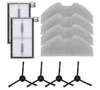 HEPA Filter 2-Pack Traps Dust for Eufy X8 Pro Vacuum Cleaner | Compatible with X8 Pro SES, includes side brushes, filters, mop cloths, easy swap, restores suction power