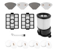 HEPA Filter Accessories for Shark IP3251UKT IP3251UK IP3251 PowerDetect DuoClean Detect Anti-Hair Wrap Plus Cordless Vacuum Cleaner Replacement Parts (12 Pack)