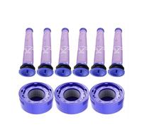 HEPA Filter AccessoriesRobot Vacuum Cleaner Washable Filter Replacement Spare Parts. Compatible With Dyson V8 V7 (Color : Dust Bag 9pcs)