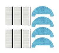 Hepa Filter Brush Cover Mop Compatible With Chuwi ILife A4 A4S A40 Polaris PVCR 0926 0726W 0826 Amibot Spirit H2O Vacuum Cleaner Spare Parts (Color : Set 13)