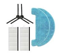 Hepa Filter Brush Cover Mop Compatible With Chuwi ILife A4 A4S A40 Polaris PVCR 0926 0726W 0826 Amibot Spirit H2O Vacuum Cleaner Spare Parts (Color : Set 9)