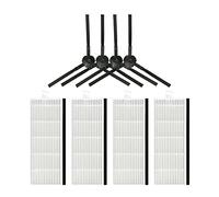 Hepa Filter Brush Cover Mop Compatible With Chuwi ILife A4 A4S A40 Polaris PVCR 0926 0726W 0826 Amibot Spirit H2O Vacuum Cleaner Spare Parts (Color : Set 12)