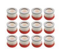 HEPA Filter,compatible for Dreame V8 V9 V9B V9P V9D XR V10 V11 Wireless Handheld Vacuum Cleaner Parts Dust Filter Replacement Filter (Color : 12PCS)
