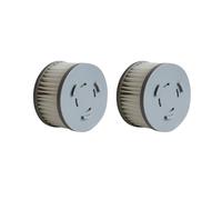 HEPA Filter,Compatible for Xiaomi,Compatible for JIMMY JV85 JV85 Pro H9 Pro A6 A7 A8 Handheld Wireless Vacuum Cleaner Replacement Spare Parts Accessories (Color : 2PCS)