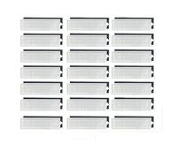 Hepa Filter, Compatible For Xiaomi MI Robot Vacuum Top Essential/Compatible For MIJIA G1 MJSTG1 Vacuum Cleaner Accessories Spare Replacement Parts (Color : 21pcs)
