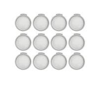 Hepa Filter Compatible For Xiaomi Roborock H6 Compatible For Mijia SCWXCQ01RR Handheld Vacuum Cleaner Washable Filter Replacement Spare Parts (Color : 12Pcs)