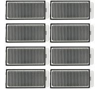 HEPA Filter Compatible with Dreame X50 Ultra Complete/L50 Pro Ultra /X50 Master Robot Vacuum Cleaner Accessories, Replacement Part Filter, Washable Filter, Pack of 8