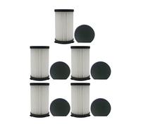 Hepa Filter Compatible With MooSoo D600 D601 Cecotec Conga Thunderbrush 520 550 560 Ariete Handy Force 2761 2759 RBT Vacuum Cleaner Parts (Color : 5 Pcs)