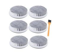 Hepa Filter Compatible With Xiaomi Roidmi NEX Handheld Cordless Vacuum Cleaner Filters Parts NEX X20 X30 S2 F8 Storm Pro XCQLX02RM (Color : 6pcs)